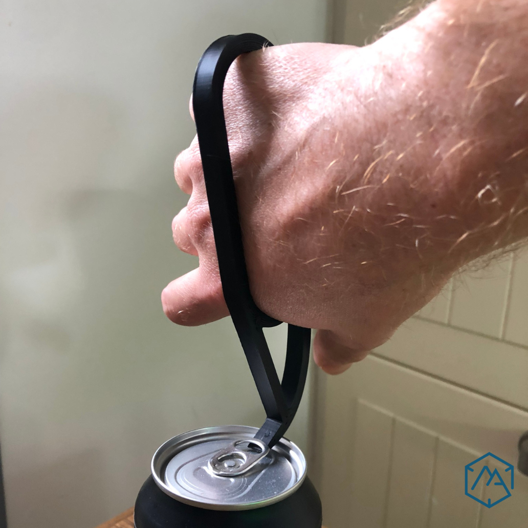 Ouvre canette ergonomique