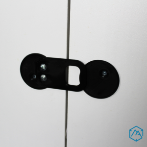 Poignées de porte coulissante à deux vantaux